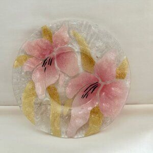 Fused Art Glass Plate